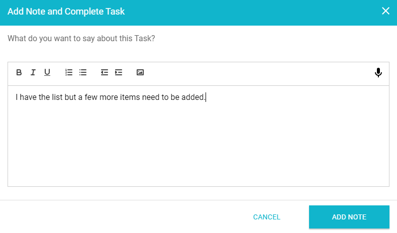 Task Notes – Kapta Help Center