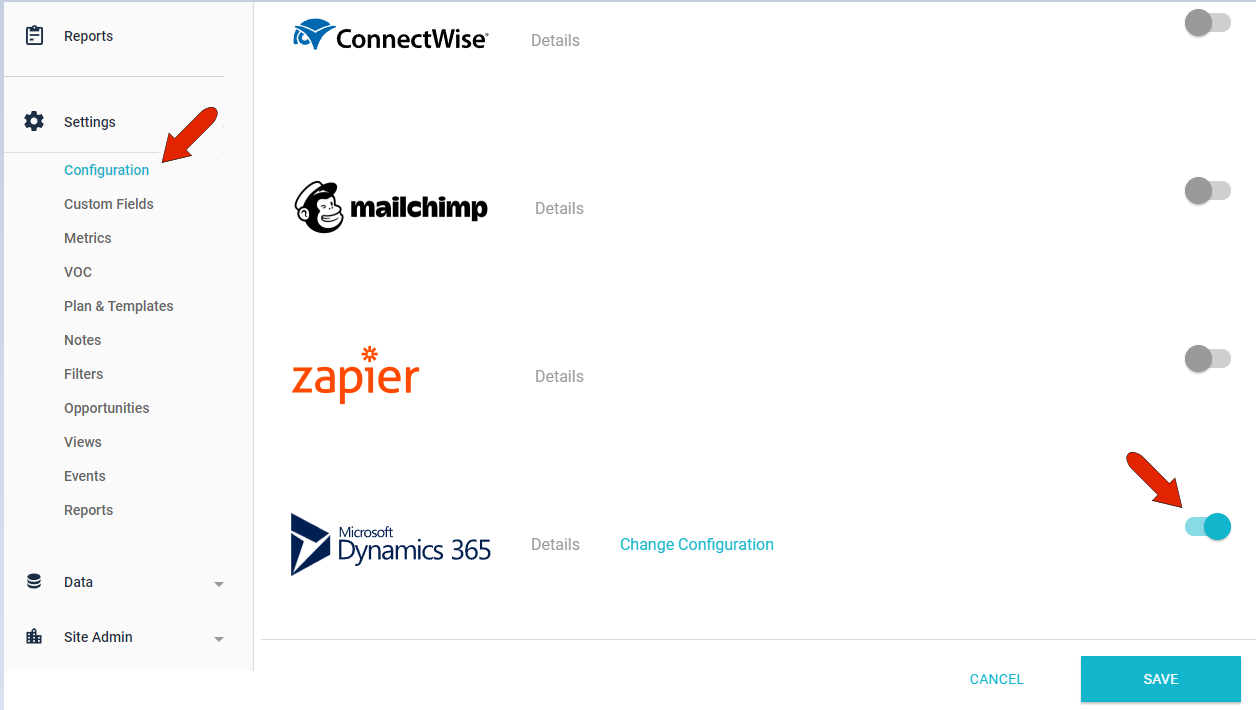Dynamics 365 Integration Kapta Help Center